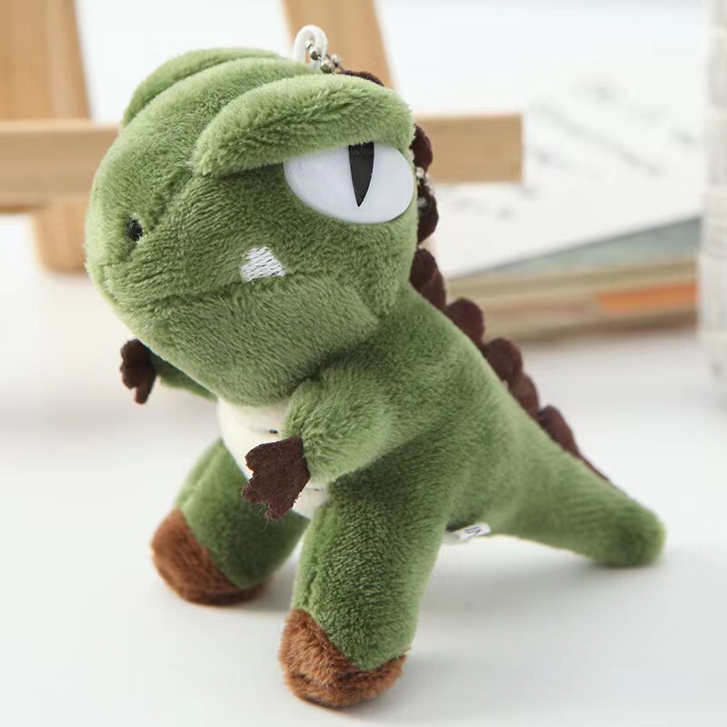 Dinosaur pendant schoolbag doll Internet celebrity same style dinosaur doll keychain accessories plush toy clothing accessories