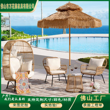 户外鸟笼吊篮沙发藤椅庭院花园露天防水阳台休闲藤编懒人秋千躺椅
