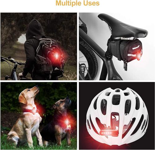 Mountain Bike Riding Equipment USB Bicycle Charging Tail Light Amazon Bicycle 056 Night Riding Warning Light