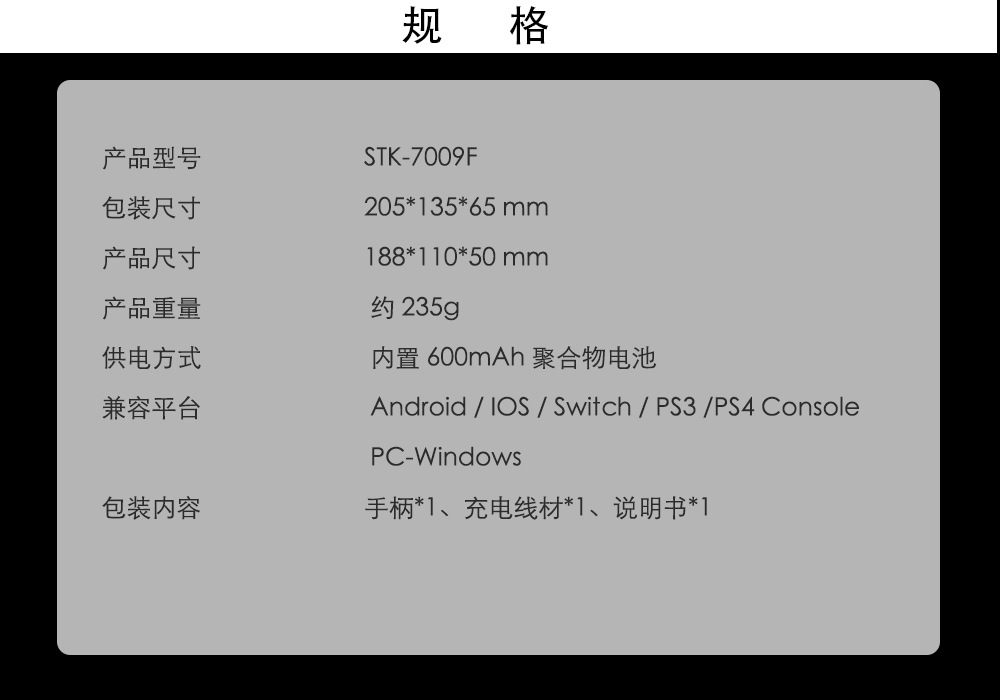 specification CN