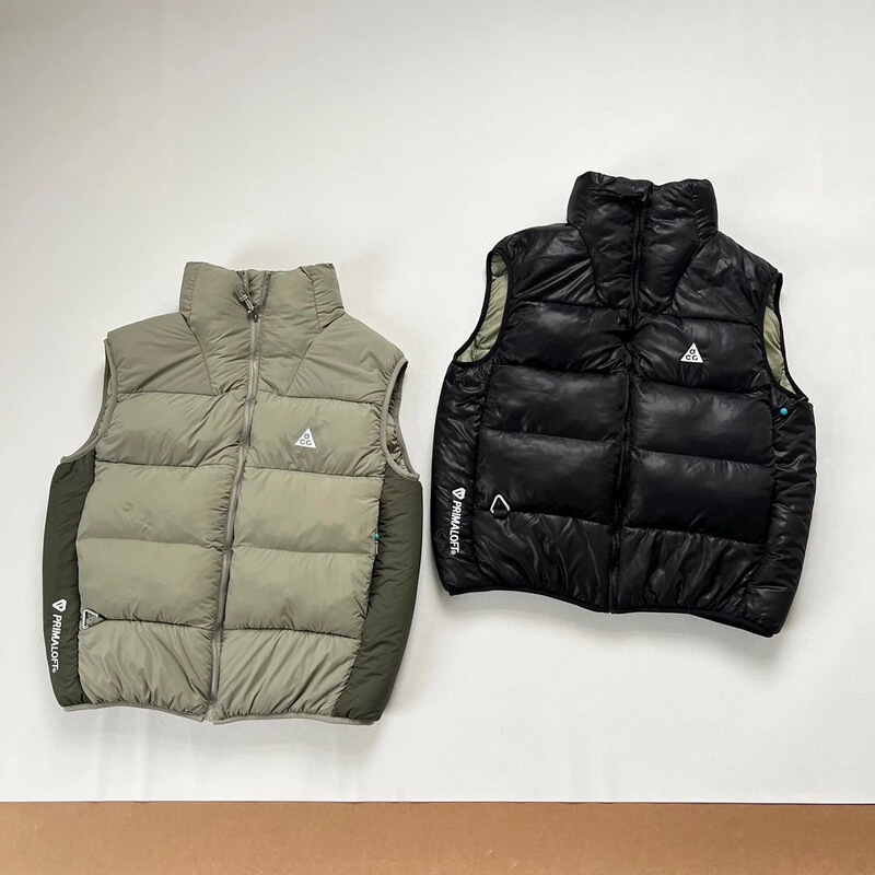 Cross-Border Tactical Outdoor Fashion Accessories #   Acg "Lunar Lake" Zipper Vest Men's Green