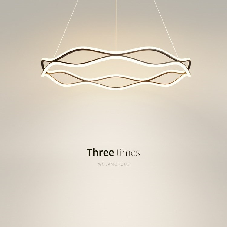 Lámpara de Techo para Sala de Estar, Modelo 2025, LED Moderna, Minimalista, Nórdica, para Dormitorio, de Lujo, Circular, Estilo Italiano, Luz Principal