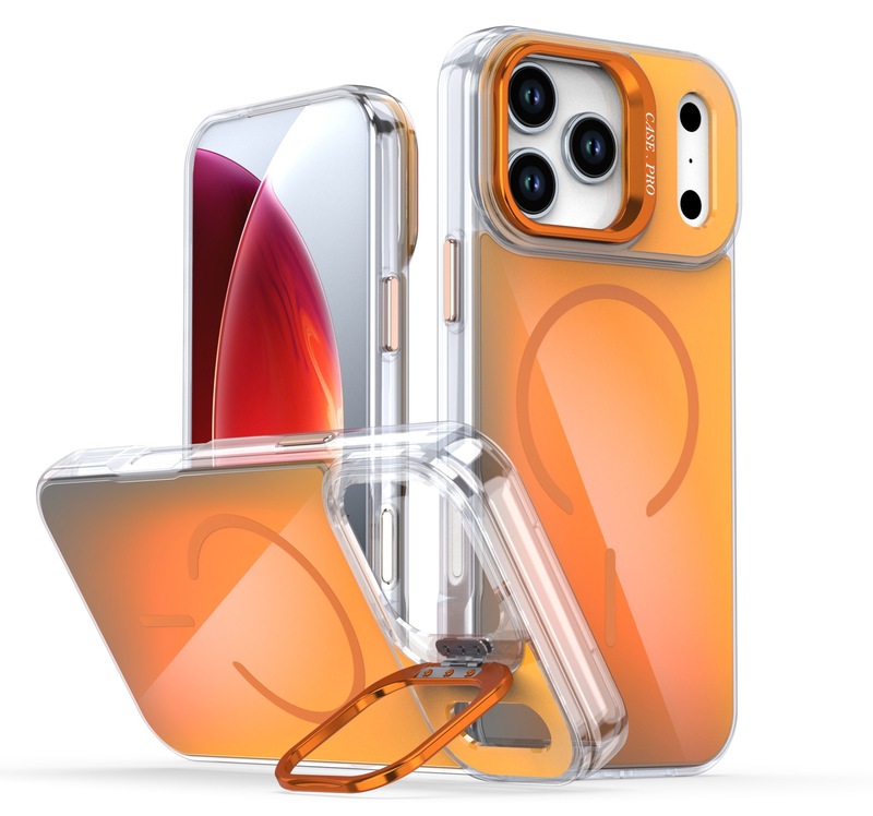 变色龙磁吸适用苹果17promax肤感手机壳iPhone16Pro镜头支架保护|undefined