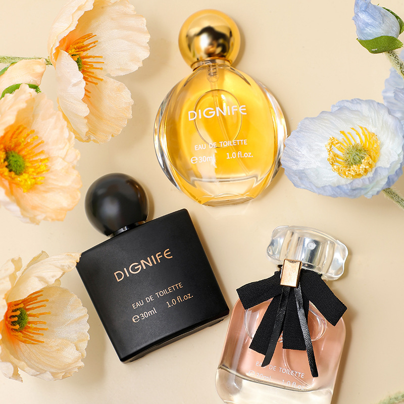 Transfronterizos directos para mujeres perfume caja de regalo set de agua libre pato negro revertido set de perfume parisino tres piezas al por mayor