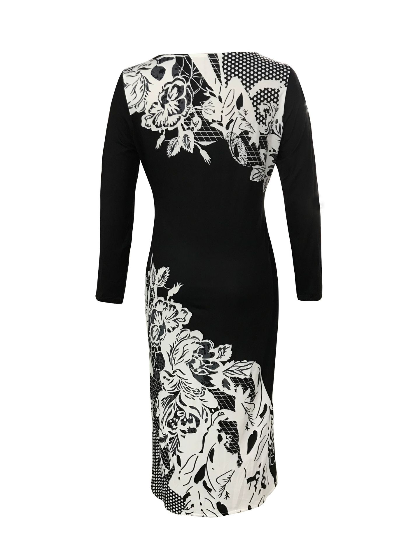 Robe Cheongsam cintrée à la taille, style urbain, élégante et décontractée_voghion.com