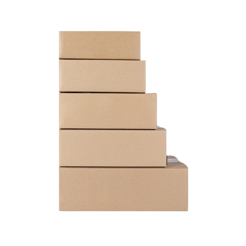鞋盒纸箱半高快递长方形扁平打包箱子包装箱特硬加固纸盒订作