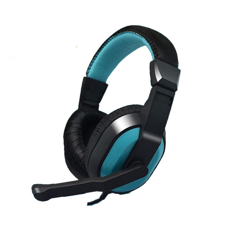 Wholesale Popular Wired Computer Headphones for Gaming with Microphone and Inline Control, Cheap Gift Earphones