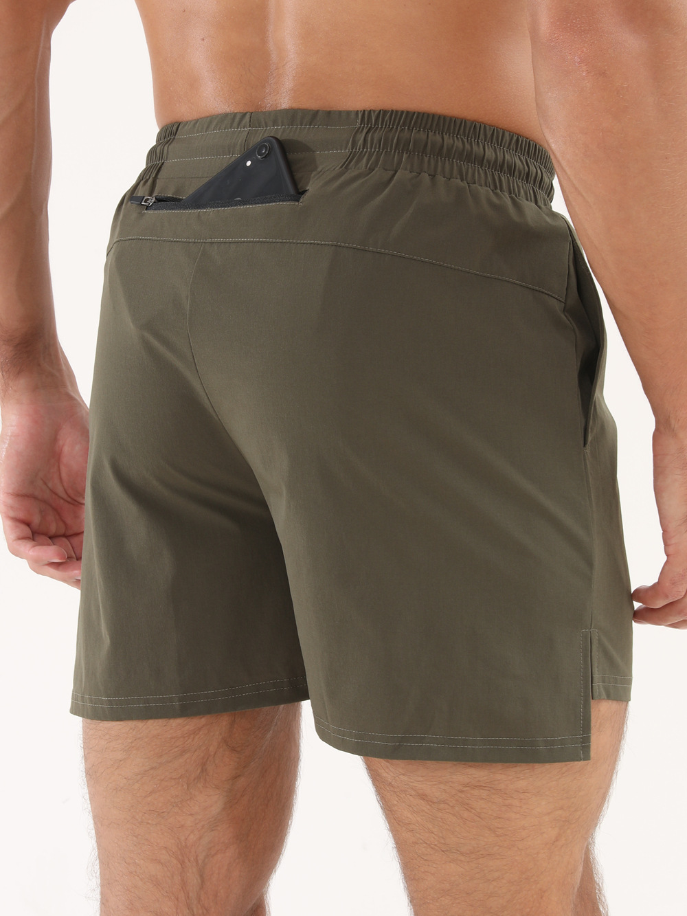 Pantalones cortos deportivos masculinos, ocio, moda, baloncesto, carrera, fitness, entrenamiento de secado rápido en verano, pantalones de cinco puntos de nylon transpirables