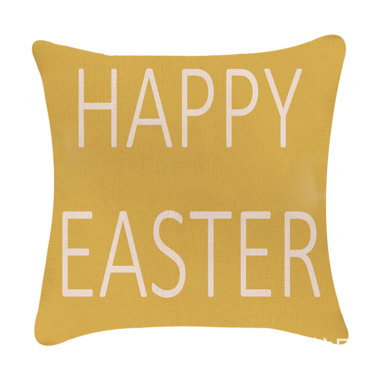 Easter Simple Style Rabbit Letter Linen Pillow Cases Couch & Sofa Decor display picture 28