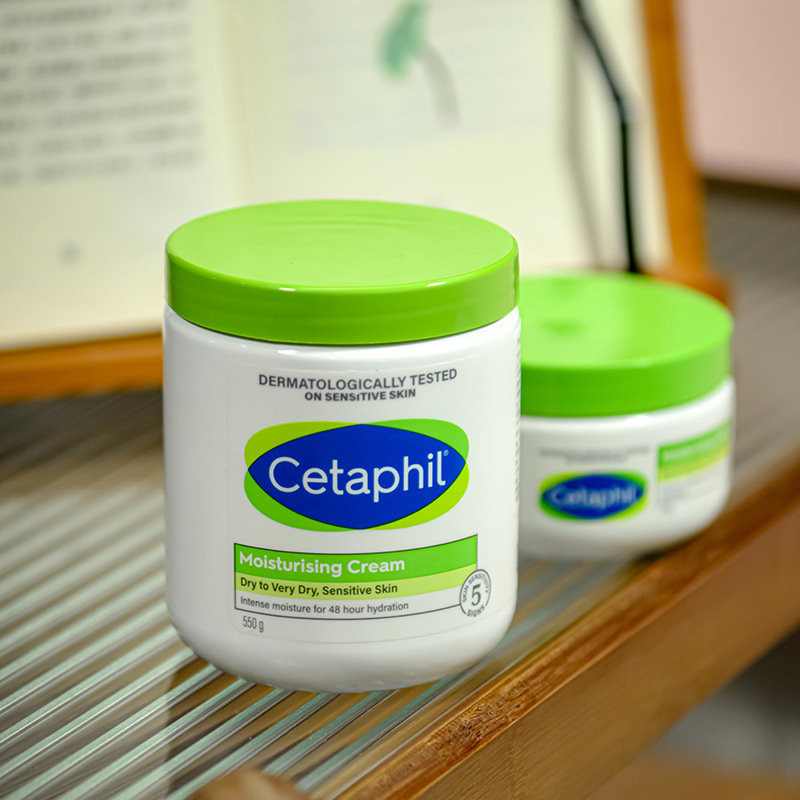 【丝塔芙大白罐】Cetaphil不含烟酰胺成人身体乳550g大罐份量面霜|undefined