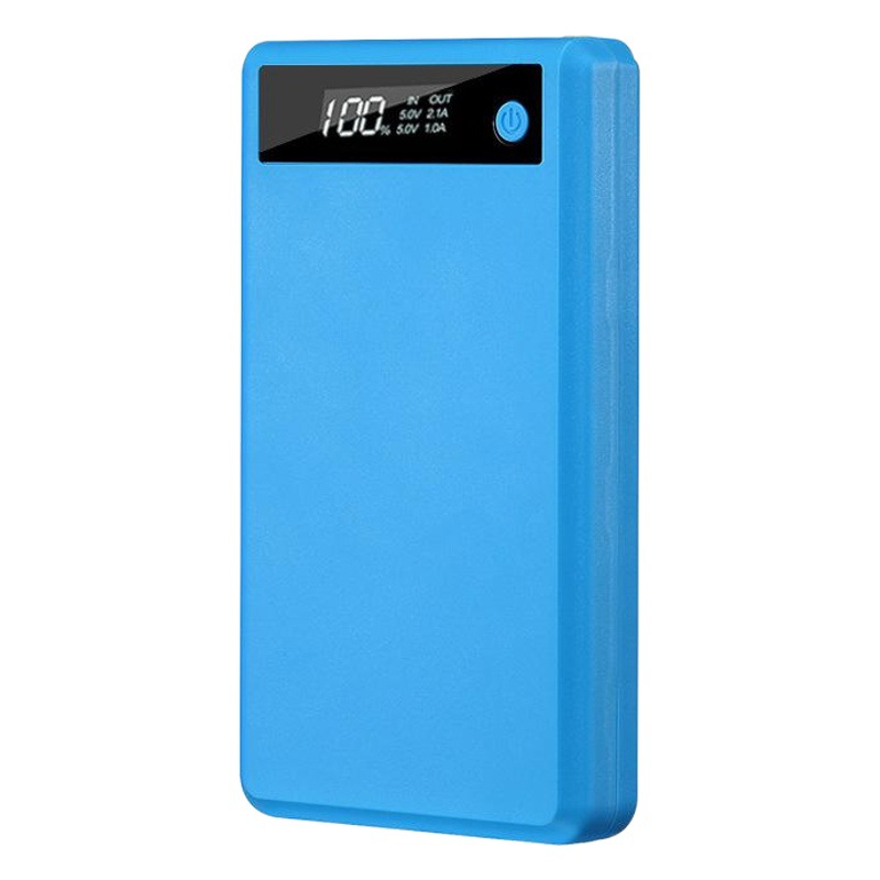 Extraíble 6-Sección 18650 caja de batería de carga libre de soldadura tesoro Shell Tipo-C carga rápida fuente de alimentación móvil de anidación