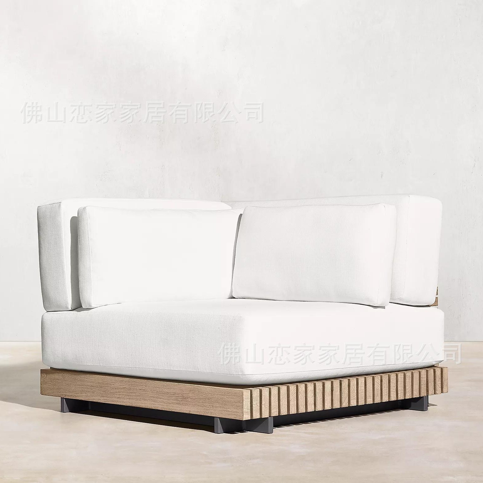 Al Aire Libre de alta gama de aluminio anti-óxido sofá Hotel terraza al aire libre jardín ocio impermeable protector solar sofá muebles