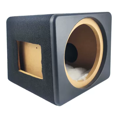 Velvet Subwoofer Wooden Box Speaker — Car speaker/subwoofer