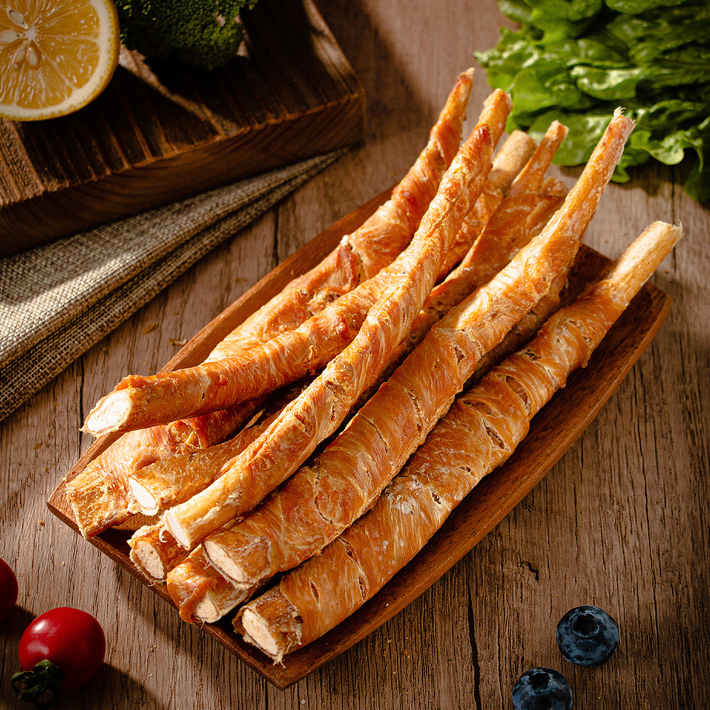 Цыпленок запутал говяжий хрящ 210G