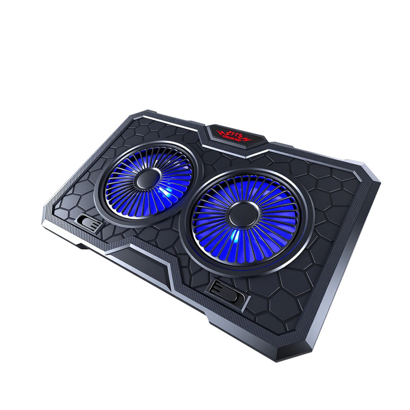 New Notebook Radiator Twin-Turbo Fan Notebook Cooling Base Rgb Gaming Notebook Cooling Pad Bracket