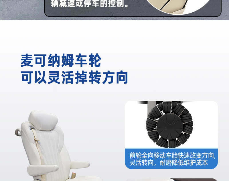 Suitable For福祉 Seats in Business Vehicles. It Can Get on and Off the Car to Make It Convenient for Family Members