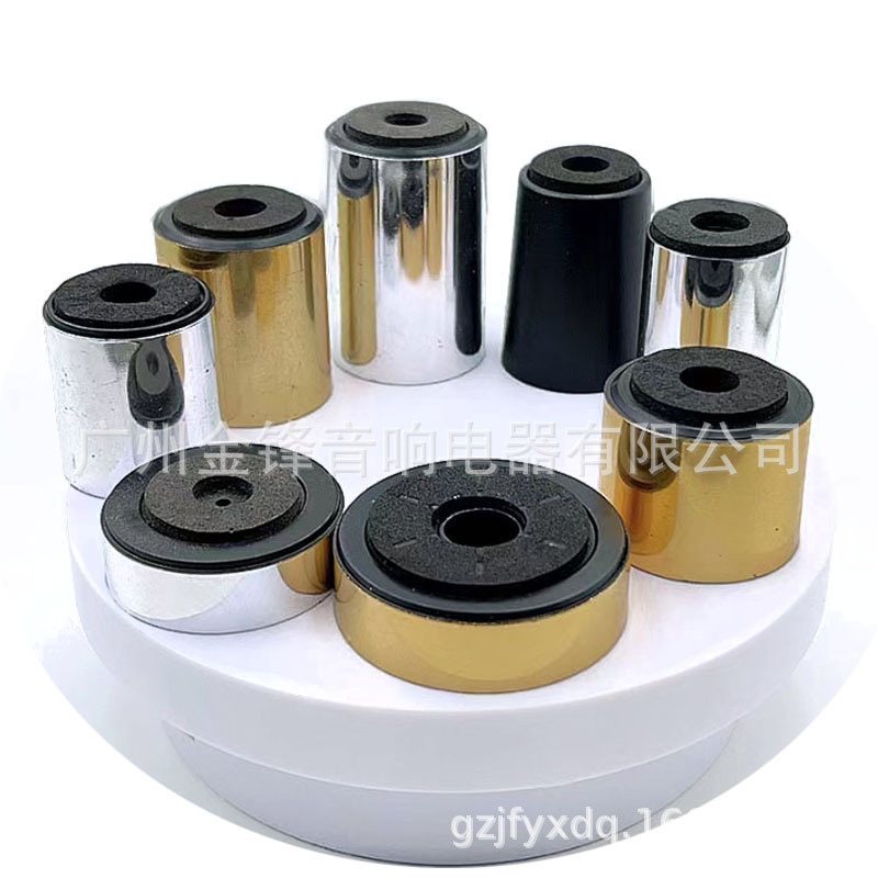 Plastic DVD speaker power amplifier foot pad gilding silver stamping machine foot furniture moisture-proof shock absorber foot pad EVA machine foot
