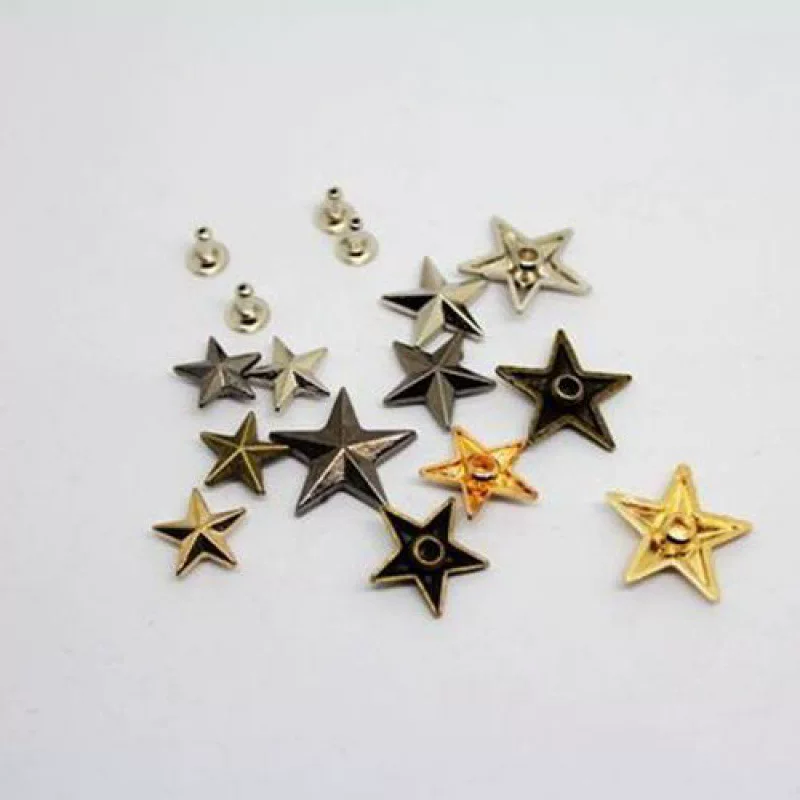 Аксессуары Pentagon заклепка Панк DIY материал DIY DIY DIY DIY Lianding Оптовая продажа Малый розничный торговля Фабрика Производитель