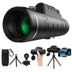 クロスボーダー卸売り40x60単筒望遠鏡ハイビジョン高倍微光夜視屋外携帯コンパス代発