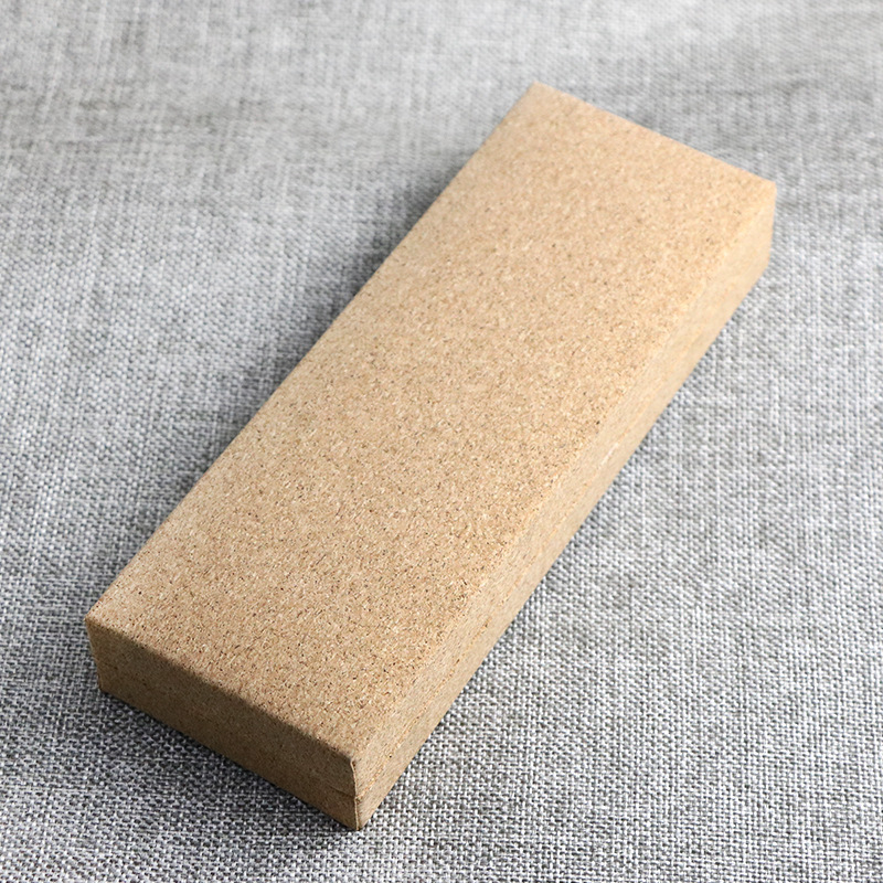 标丰堂包布仿皮盒子可做牛仔布礼品笔盒绸布内衬软木笔盒镭射Logo