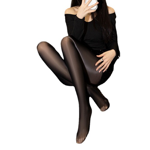 Women's thin Aurora horse oil stockings, high elasticity, shiny anti-snatch stockings, steel stockings, women's sexy pantyhose