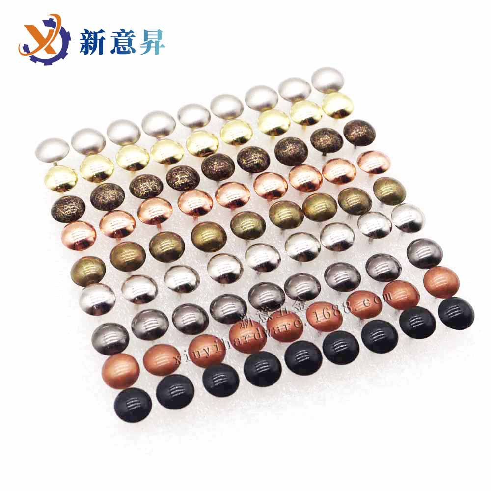 Clavos decorativos redondos 11×17 cobre/bronce clavos para muebles sofá tapicería fabricantes al por mayor