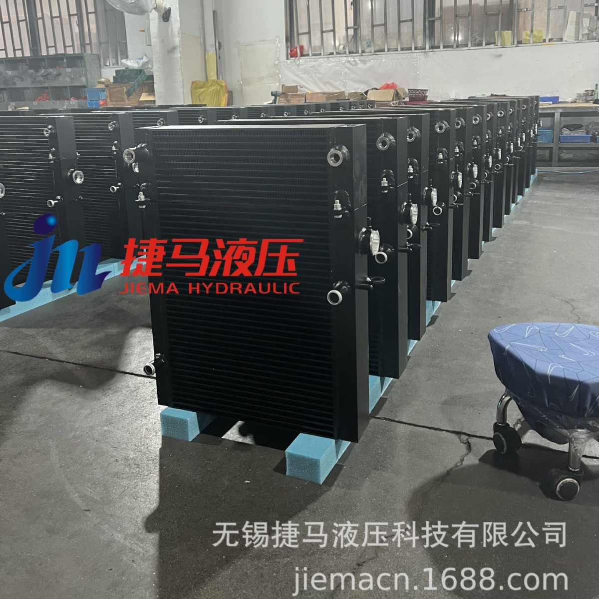 捷马板翅式换热器  强度更强  耐压更大，寿命更长 适用工程机械