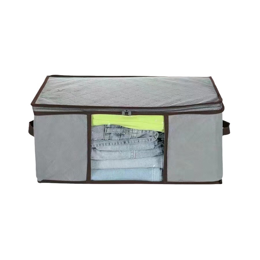 Amazon popular 217 bolsa de edredón de algodón bolsa de polvo no tejido ropa almacenamiento bolsa de algodón bolsa de edredón bolsa de almacenamiento transparente