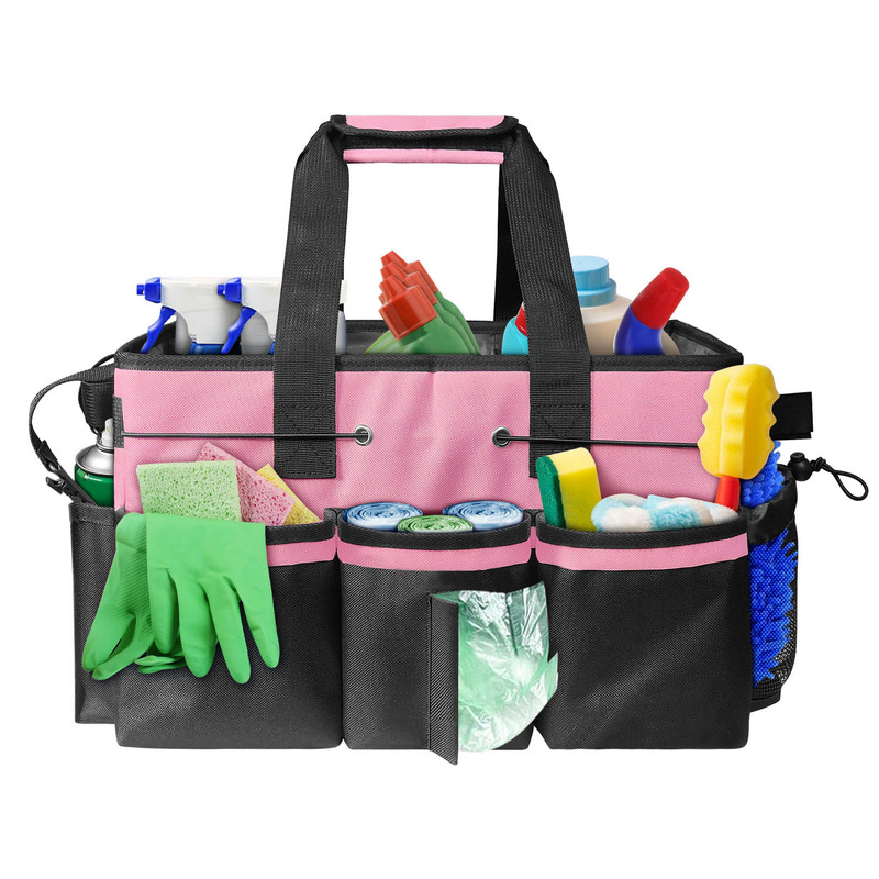 取っ手付き調節可能なショルダーストラップ多機能清潔用品収納袋cleaning caddyオーガナイザー|undefined