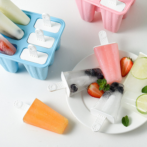 Creative silicone ice cream mold, popsicle molded ice box, home-made popsicle, popsicle, popsicle mold wholesale