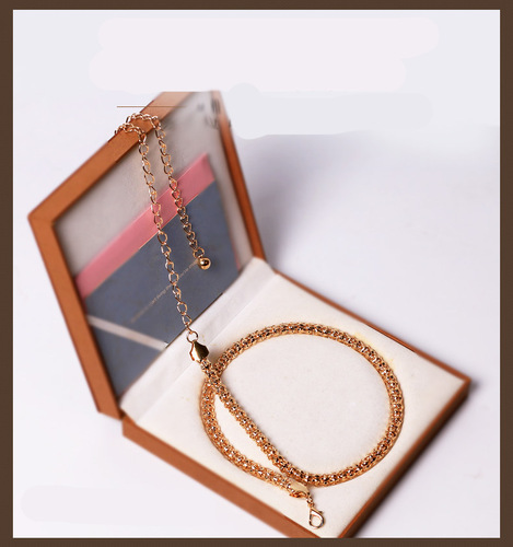 Cross-border metal round corn waist chain new chain simple decorative chain dress belt metal chain body chain