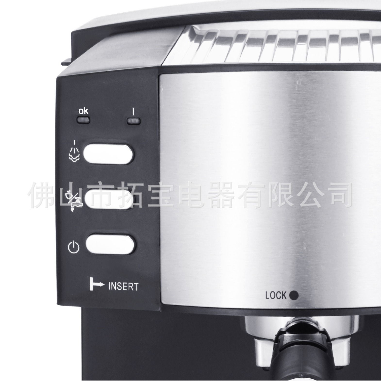 20BAR máquina de café automático italiano hogar de alta presión de vapor de leche de espuma de lujo máquina de café