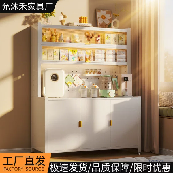 Baby feeding table with storage for babies, multifunctional children's organizer, wall-mounted all-in-one storage solution