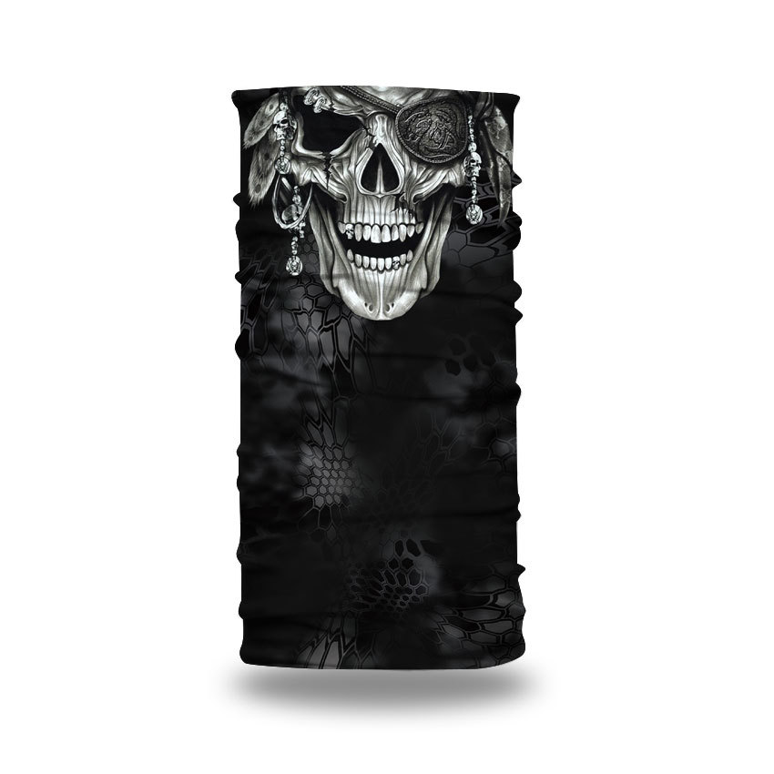 Skull Half-Face Series Magic Headscarf Seamless Amazon Protective Warm Neck Scarf Outdoor Wear