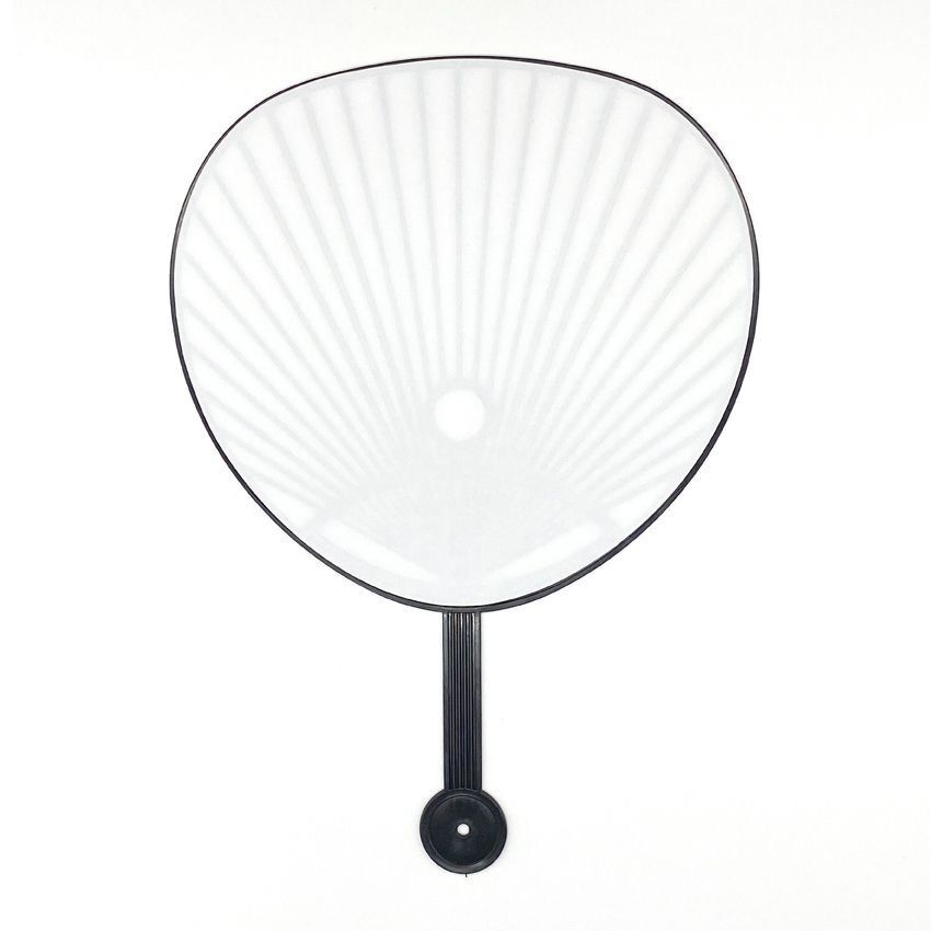 White -faced black fan bone
