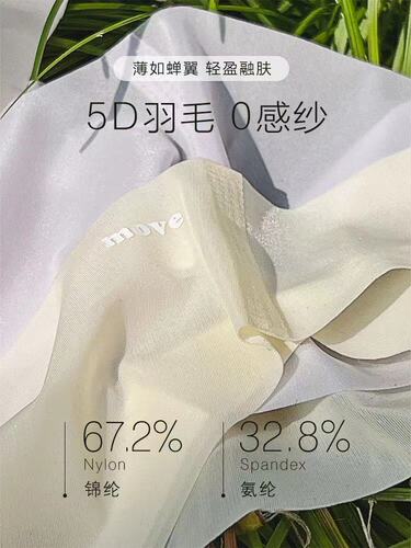 Jimei Times European and American Style 10D Ice Silk Mask Pants Dispensed Ultra-Thin Seamless Sexy Fitness Yoga Thong for Women