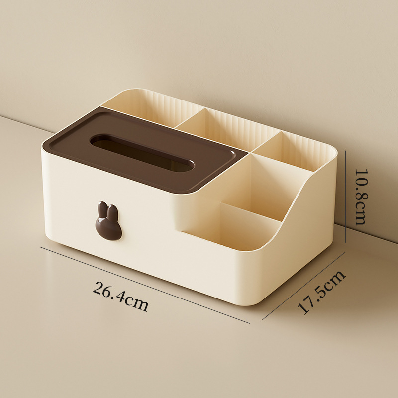 Caja de toallas de papel caja de almacenamiento de mesa de salón creativa caja de almacenamiento de mesa de lujo luz multifunción de almacenamiento de control remoto caja de extracción de papel