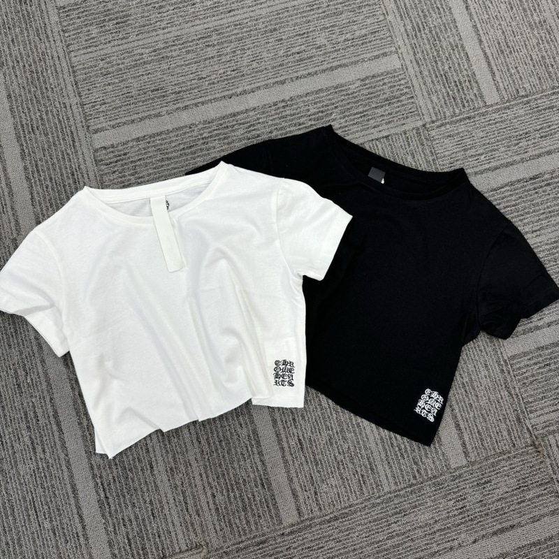 【In-Stock Authentic Version】Ch Crocodile 2025 Lisa Embroidery Cross-Stitch New Style Women's Short-Sleeve T-Shirt 【In-Stock Authentic Version】Ch Crocodile 2025 Lisa Embroidery Cross-Stitch New Style Women's Short-Sleeve T-Shirt