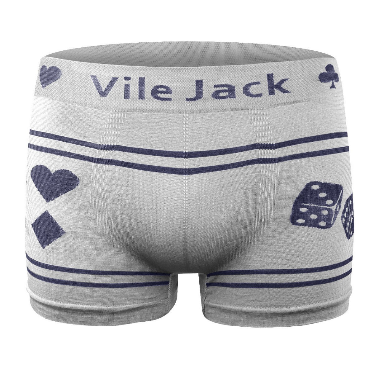 Comercio exterior al por mayor VILEJACK ropa interior para hombre sin costura poliéster elástico para niños de talla grande ropa interior corta estampada para jóvenes