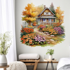 旅康CH66005鄉間小屋客廳臥室背景牆面走廊玄關背景布置裝飾貼