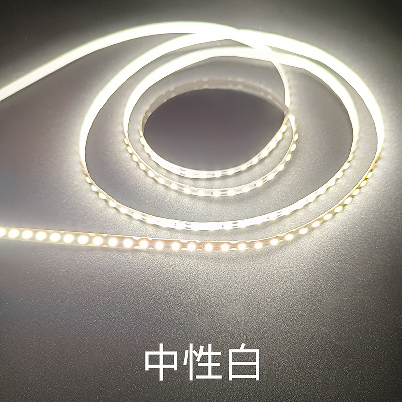 6mmS LED correa de lámpara flexible 12V por metro 120 lámpara 2835 lámpara desnuda no impermeable lámpara de neón dividida