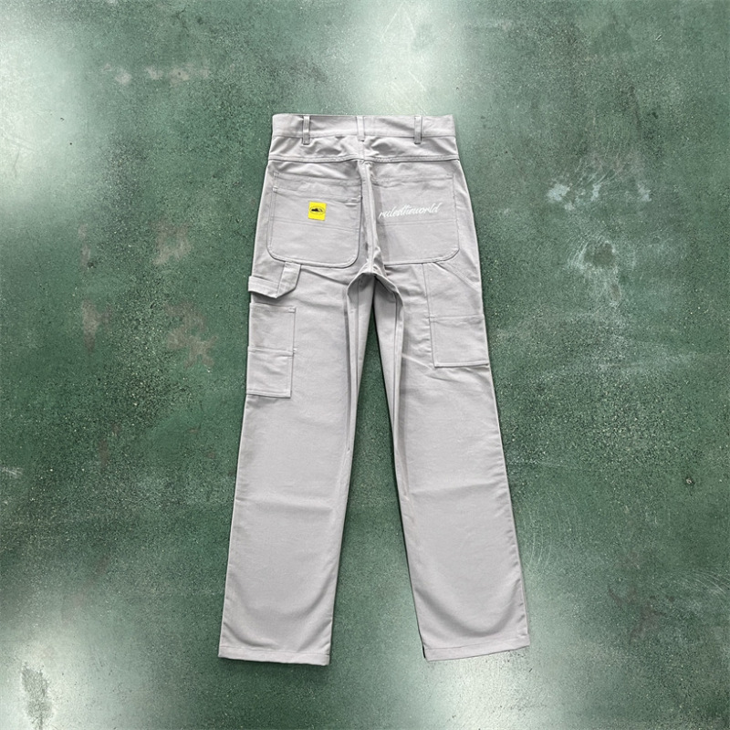 Corteiz Square Flap Pocket Pants Cargo Pants Carol Trousers Devil Island Street Fashion Brand Quality