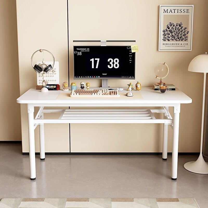 Computer Desk, Simple Home Computer Desk, Dining Table, Long Table, Training Table, Bedroom Simple Folding Desk