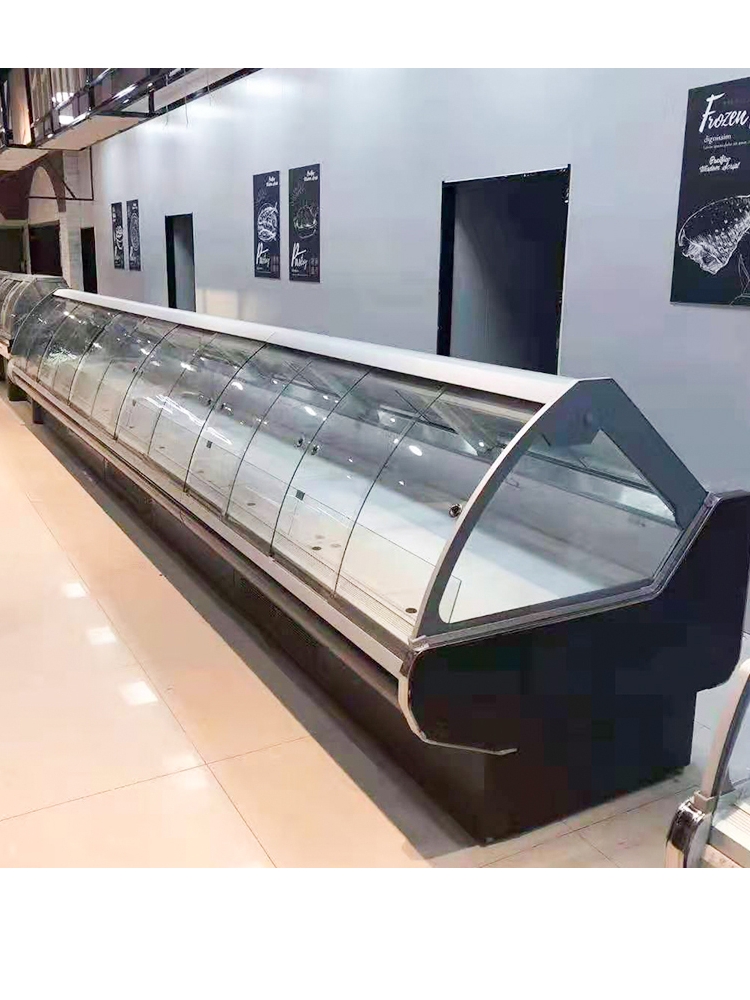 熟食柜卤菜柜凉菜冷藏展示柜鸭脖冰柜双温圆弧保鲜冷柜商用风冷柜