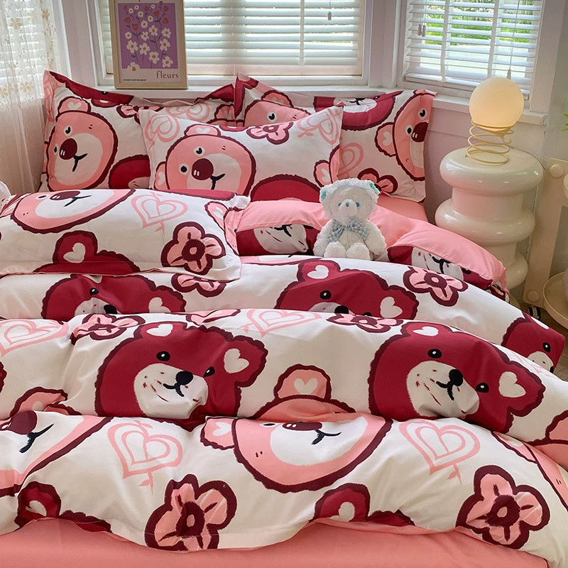 Bedspread set for elementary school students, 2–4 piece, multiple sizes (1.2/1.5/1.8/2.0 m), assorted prints