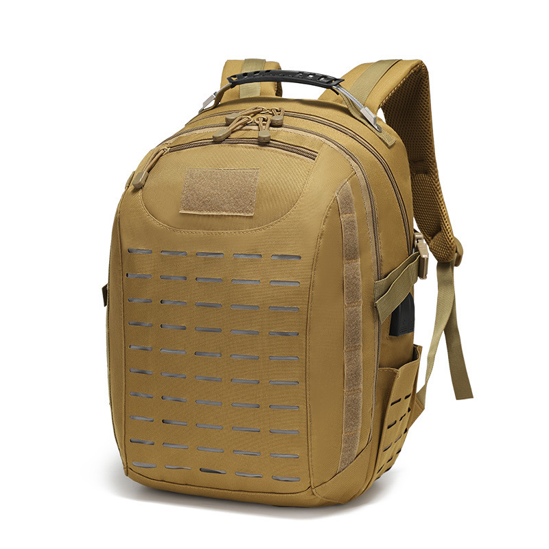 Mochila táctica deportiva transfronteriza al aire libre mochila deportiva multifuncional material anti-desgarro camuflaje mochila al por mayor