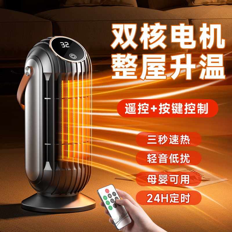 Cross-Border New Desktop Heater Small Heater Home Dormitory Winter Heating Artifact Bedroom Heater