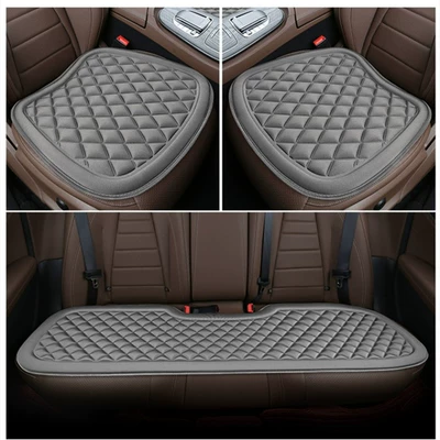 Seat cushion, seat cover | car seat cushion - space-gray-three-piece-set