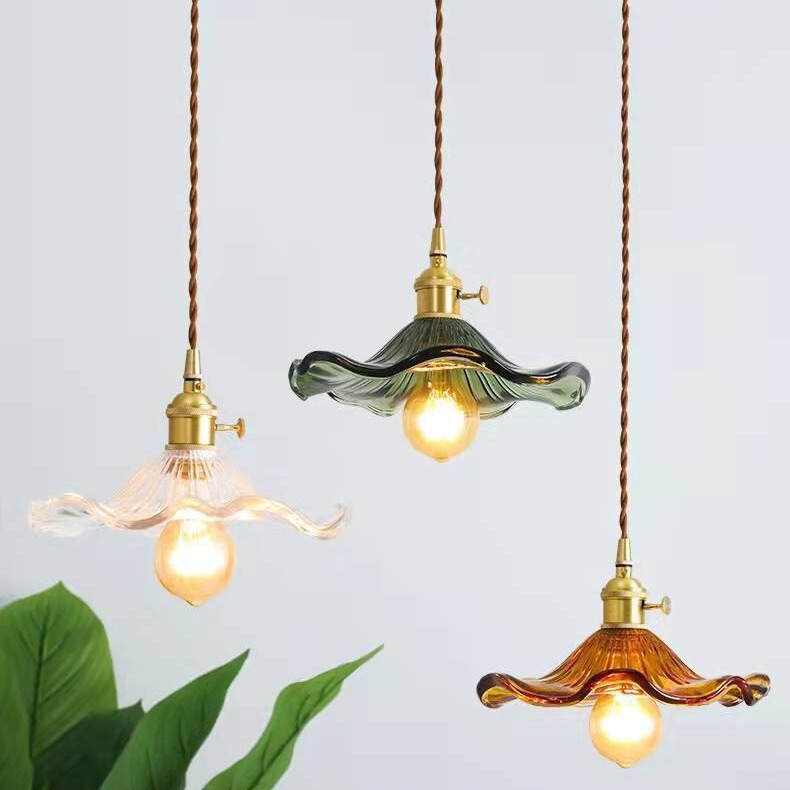 Cross-Border Nordic Glass Chandelier Restaurant Bar Window Small Chandelier Commercial Disc Meal Creative Post-Modern Chandelier