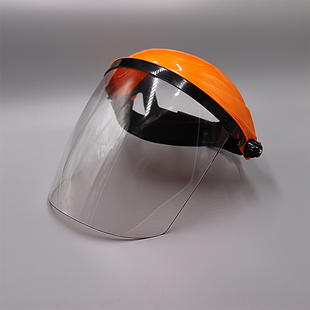 Ql@5N Wholesale Transparent Lawn Mower Protective Mask Explosion-Proof Mask Garden Protective Cap Anti-Impact Kidsren's Hand